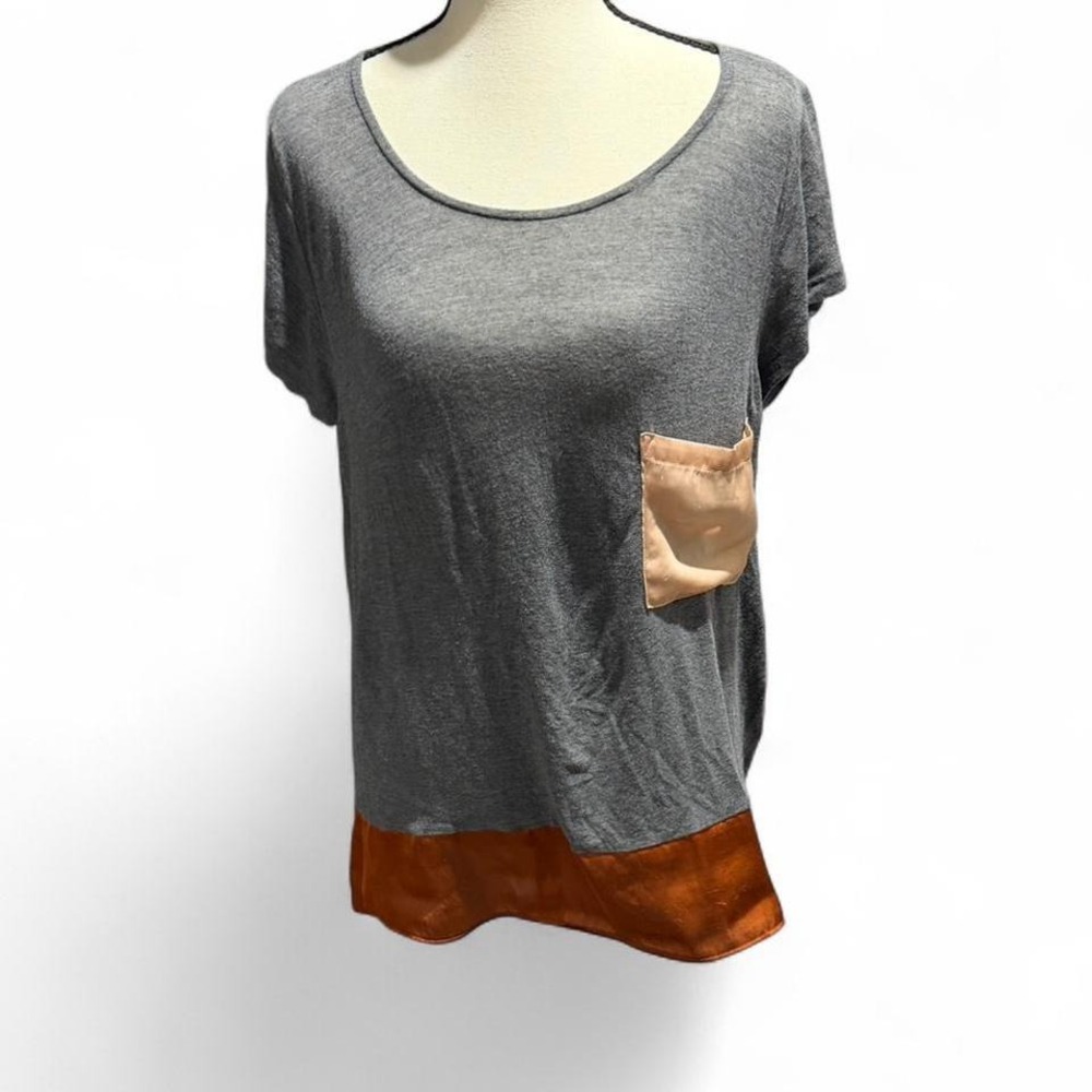 Dolan‎ Left Coast Colorblock Pocket Tee Anthropologie XS